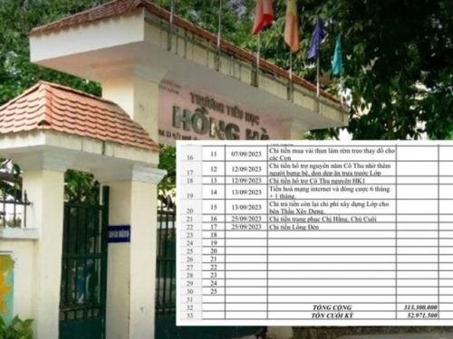 Một lớp học tại TP.HCM thu quỹ hơn 310 triệu đồng: Phụ huynh "sốc" khi thấy các khoản chi