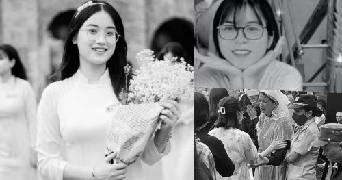 Xót xa nữ sinh vừa nhập học đã từ biệt giảng đường