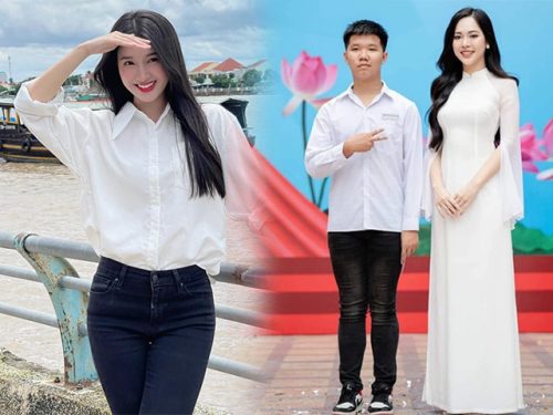 Phát hiện 2 Hoa - Á hậu học cùng trường với Quán quân Olympia 2023