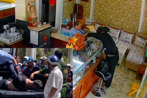 chân dung nghị phạm cướp tiệm vàng ở trà vinh