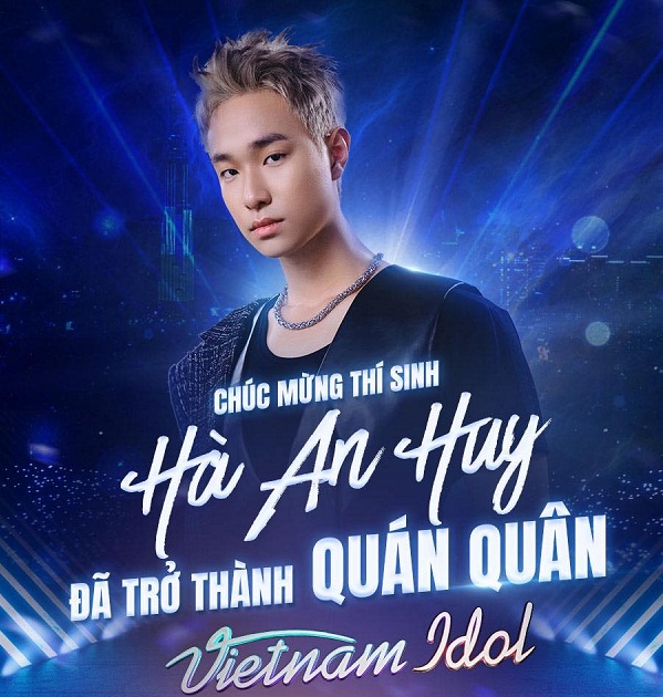 hà an huy quán quân viet nam idol 2023