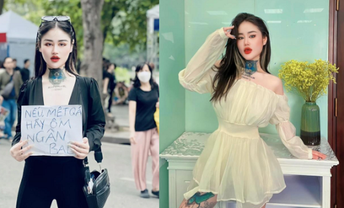 Ngân Baby đã tìm được người yêu để chu cấp 50 triệu/tháng