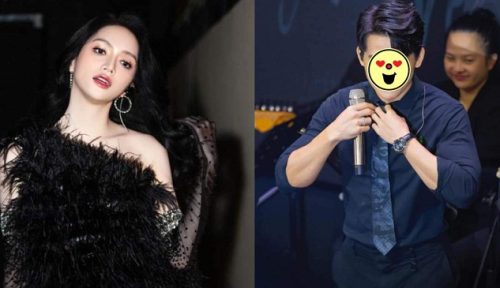 Hương Giang bất ngờ bị "tóm sống" khi thân mật cùng mỹ nam Vbiz