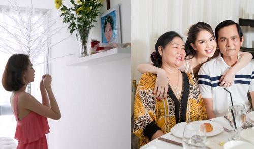 bất ngờ mối quan hệ giữa ngọc trinh và mẹ kế