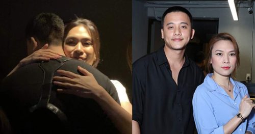 Mỹ Tâm - Mai Tài Phến bị bắt gặp khi đang thân mật tại hậu trường