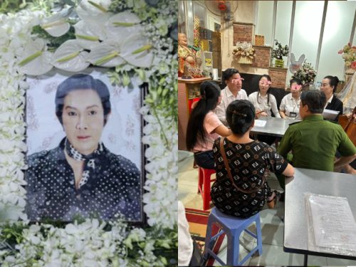 Náo loạn trước nhà ông hoàng cải lương Vũ Linh