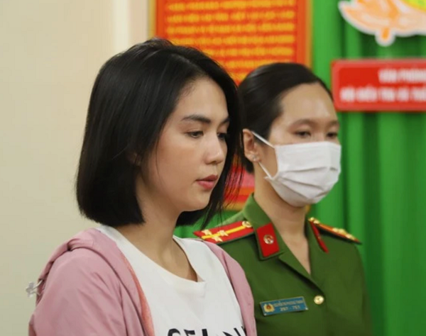ngọc trinh bị khởi tố bắt tạm giam