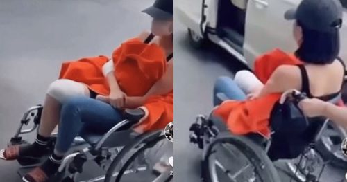 Ngọc Trinh ngồi xe lăn sau tai nạn lái moto, vết thương chi chít gây xôn xao