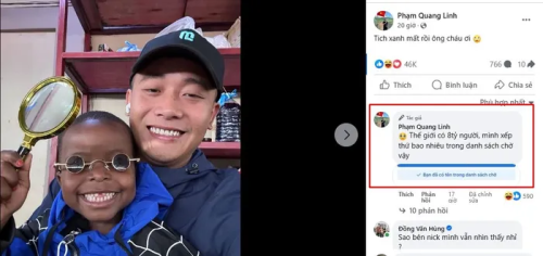 Quang Linh Vlog gây xôn xao vì mất "tài sản" giá trị lớn