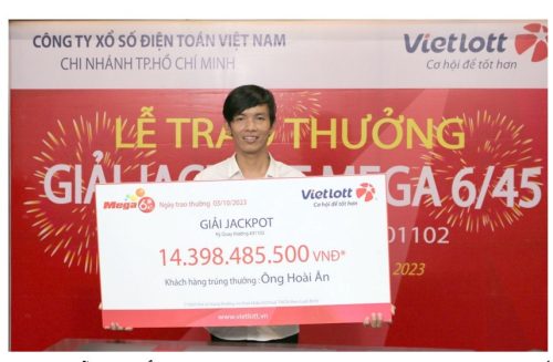 Người đàn ông ở Đồng Nai trúng Vietlott nhận hơn chục tỷ đồng nhưng không đeo mặt nạ