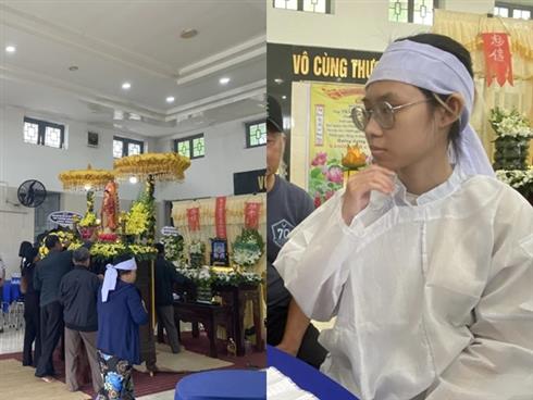 Ngồi thất thần cạnh quan tài của bố, con gái của bảo vệ chết trong vụ cướp ngân hàng chỉ hy vọng 1 điều