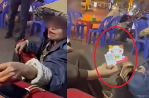 Bật ngửa cảnh tượng ăn xin Việt Nam dùng mã QR để nhận bố thí, đủ mọi chiêu thức khó ai từ chối được