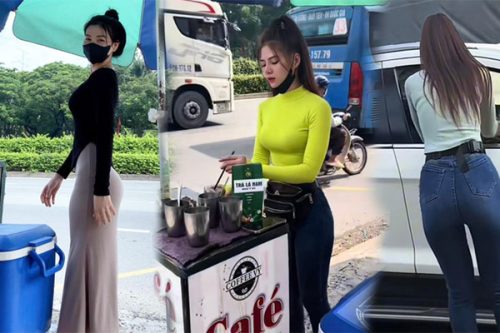 Hai chị em bán cafe dạo khiến CĐM truy tìm danh tính