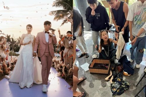 Cô dâu Puka hoang mang vì sự cố thất lạc đồ sau đám cưới