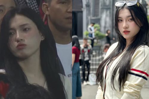 Cô gái được CĐM truy tìm danh tính trong trận Việt Nam - Iraq là ai?