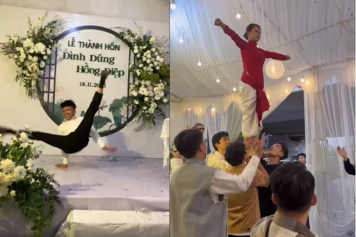 Đám cưới gây sốt ở Hà Nam