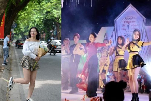 Mẹ chồng U50 trẻ đẹp ở Hà Nội gây sốt với điệu nhảy cực sung trong đám cưới