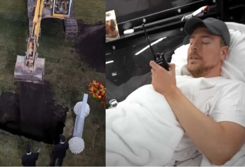 Một người đàn ông thử thách "sống 7 ngày trong quan tài" dưới lòng đất và cái kết bật khóc