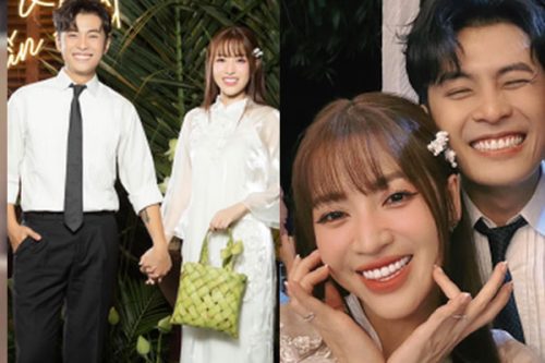 Puka diện áo dài xuất hiện tươi rói trong đám cưới ở Đồng Tháp, gây chú ý vì 1 món đồ chưa sao Vbiz nào dùng