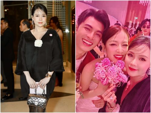 Sam lộ diện tại lễ cưới Puka sau khi xác nhận mang thai con đầu lòng