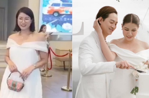Trang Trần lộ bụng to vượt mặt, nghi vấn mang thai với ông xã ngoại quốc