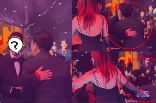 Trường Giang vội đến chào hỏi, cúi gập người bắt tay với 1 nam nghệ sĩ, là ai mà quyền lực như vậy?