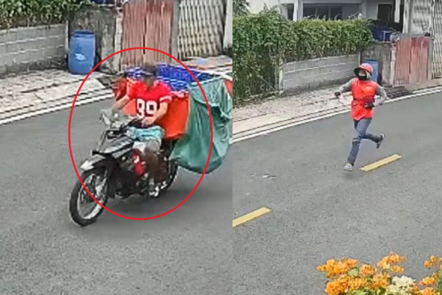 Xót xa tiếng la của nam shipper bị trộm xe máy cùng 34 đơn hàng