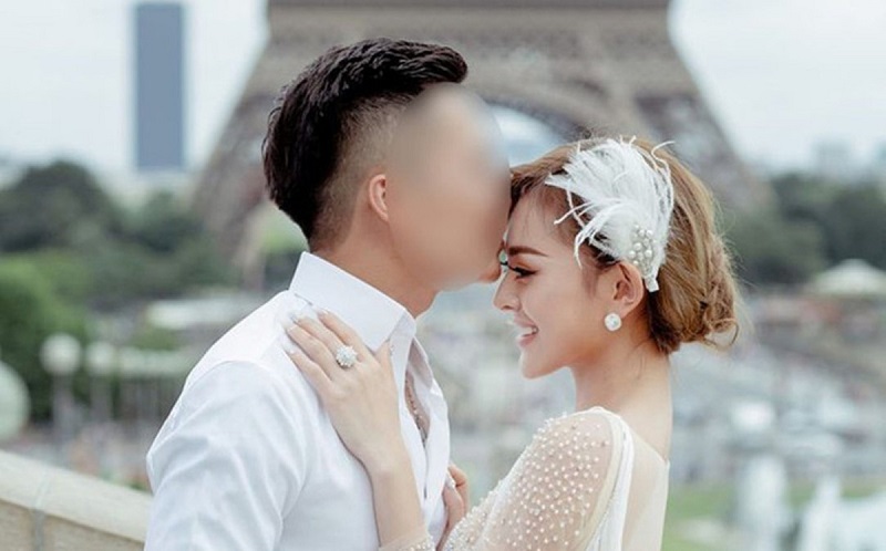 Trang Nemo và chồng