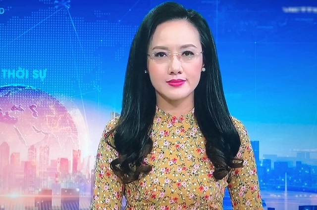 BTV Hoài Anh là gương mặt MC sáng giá trong các bản tin thời sự VTV