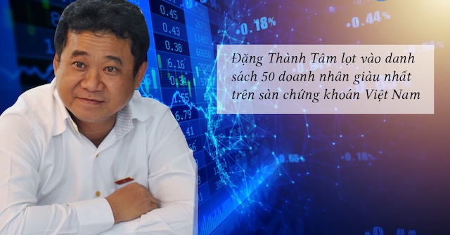Tiểu sử & sự nghiệp của Đặng Thành Tâm Xây dựng một sự nghiệp kinh doanh xán lạn