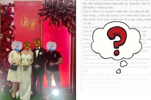 Cô dâu trong vụ thợ makeup tố khách “khôn lỏi” đang ầm ĩ MXH bất ngờ lên tiếng