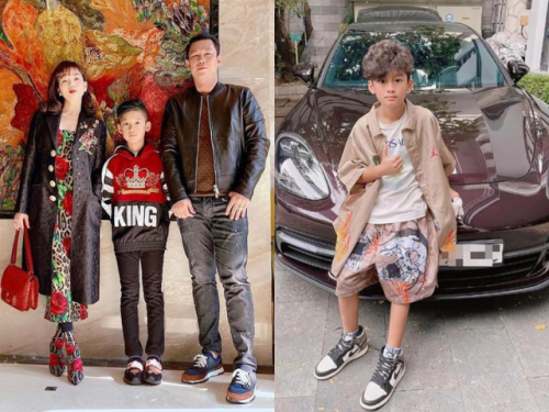 con trai Lệ Quyên