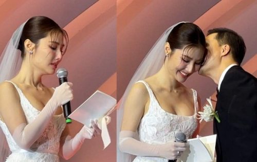 Đám cưới Diễm My 9X: Cô dâu khóc nấc trên sân khấu,bị soi vì một chi tiết