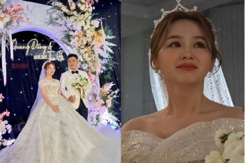 Đám cưới Hà Mã Tấu: Cô dâu xuất hiện nhan sắc rạng ngời, rơi nước mắt khi bố dắt lên lễ đường