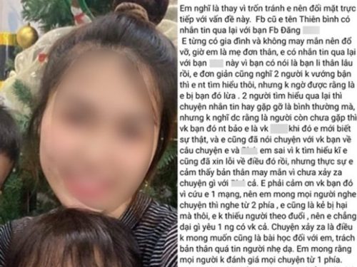 "Lòng xào dưa phiên bản mới": Bị tố ngoại tình với đàn ông có vợ, người phụ nữ được cho là tiểu tam lên tiếng