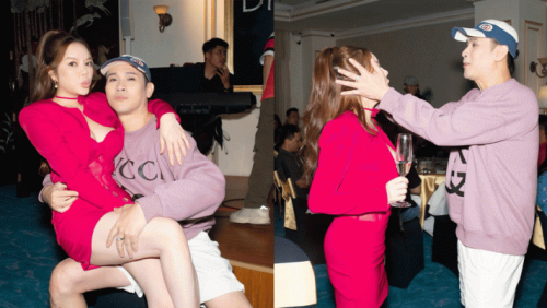 Netizen xôn xao trước loạt ảnh Lý Nhã Kỳ có loạt cử chỉ thân mật bên anh chàng điển trai