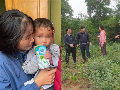 Tìm thấy cháu bé 2 tuổi bị mất tích 3 ngày: Nơi tìm thấy có nhiều bụi rậm, hào sâu, khe cạn