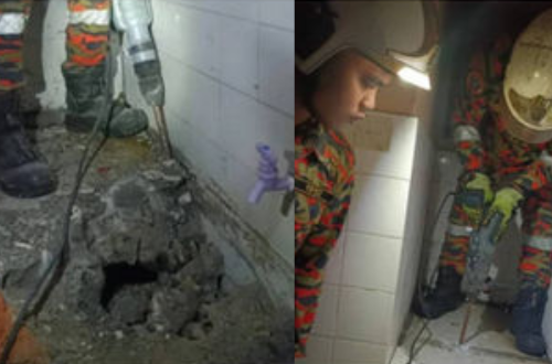 Phát hiện thi thể người phụ nữ trong khối bê tông ở phòng tắm bỏ hoang, nghi bị sát hại cách đây 2 năm