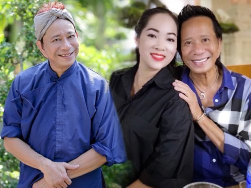 danh hài bảo chung nay bán cơm tấm cùng vợ kém 29 tuổi