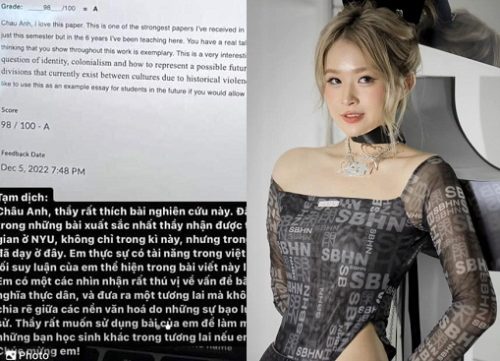 Chao vượt mặt Jenny Huỳnh, được giáo sư trường ĐH Mỹ khen hết lời, nói 1 bất ngờ