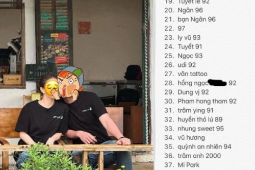 Lộ chân dung ông chồng 36 tuổi có 37 người yêu