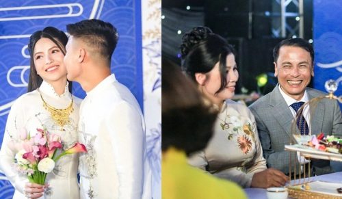 Chu Thanh Huyền phát ngôn trước họ hàng nhà Quang Hải khiến bố chồng đổi sắc mặt