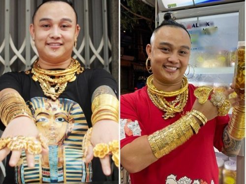 3 "đại gia" là chủ quán ăn ở Sài Gòn đeo cả trăm cây vàng đứng bán hàng