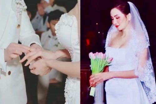 Hoa hậu Diễm Hương bất ngờ làm đám cưới lần 3 khi sang Canada định cư