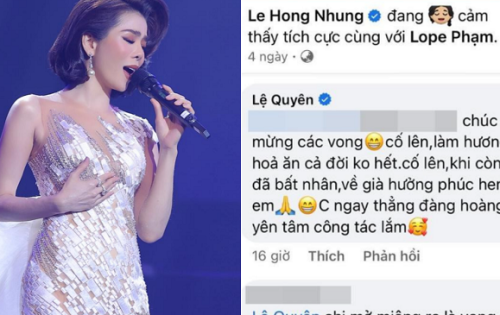 Lệ Quyên đi hát hậu náo loạn trang cá nhân Hồng Nhung, khán giả phản ứng ra sao?