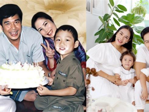 Những sao Việt 'rổ rá cạp lại' nhưng hạnh phúc viên mãn dù con riêng - con chung