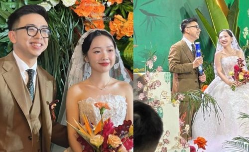 Tân Một Cú gây bão cõi mạng ngày cưới vợ, bà xã tặng món đồ ai cũng ngơ ngác