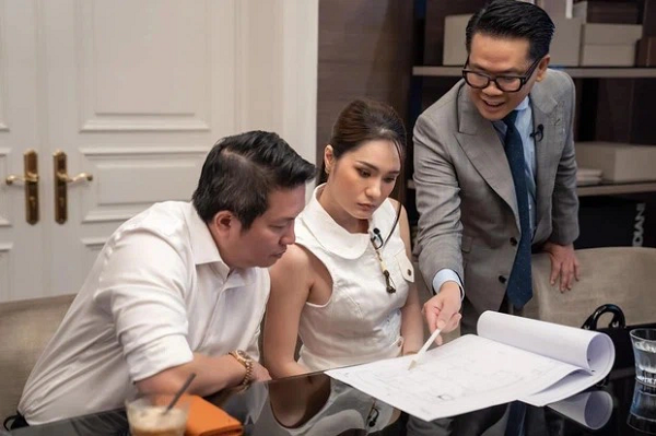 thái công thiết kế nội thất nhà đoàn di băng