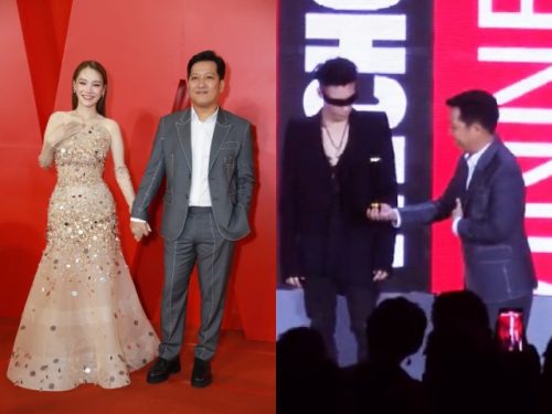 Trường Giang bị đàn em "thái độ" trên sân khấu