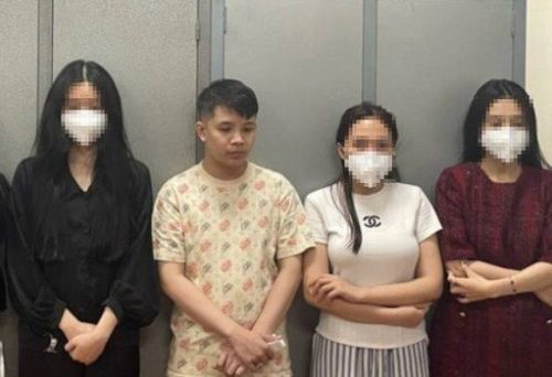 "Tú ông" điều hành đường dây diễn viên, ca sĩ bán dâm hoảng loạn, cắn cảnh sát khi bị bắt